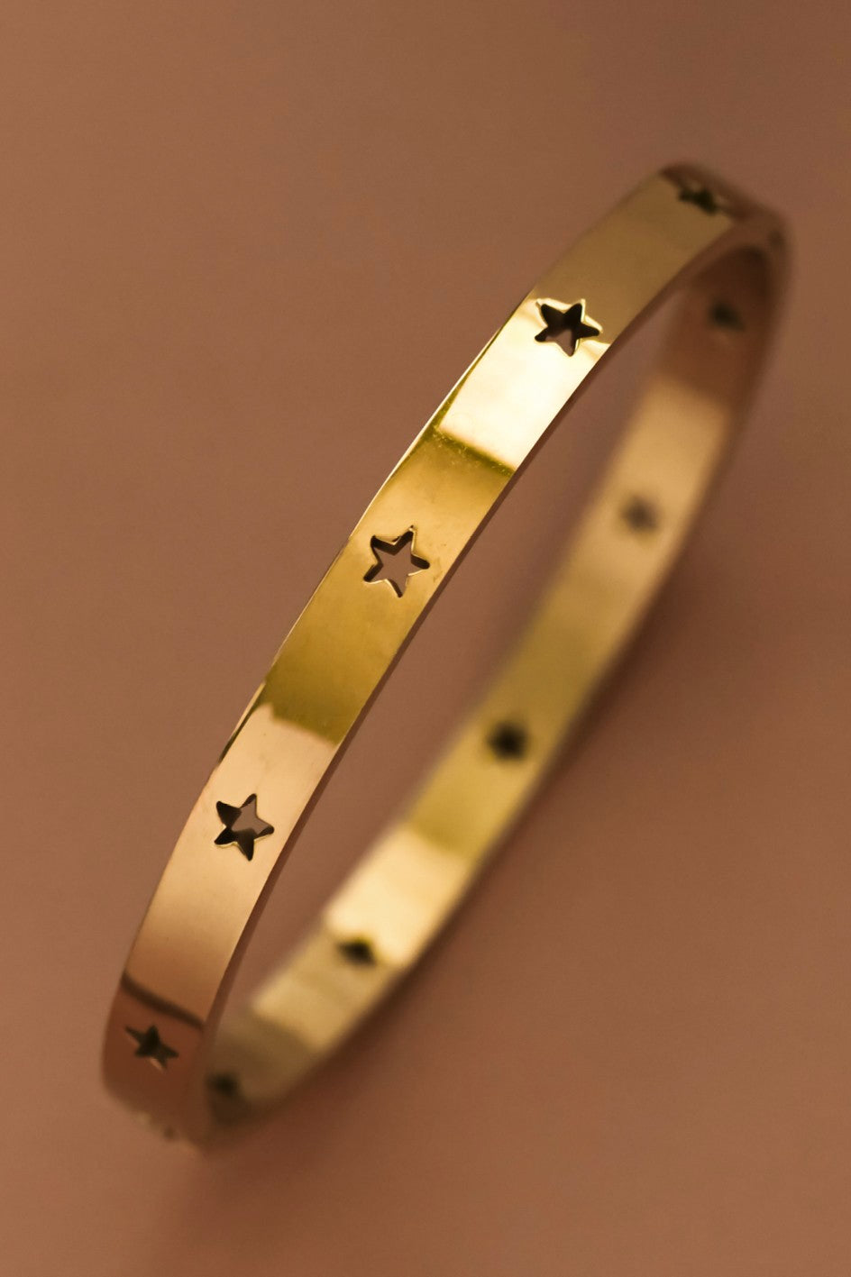 18k Gold Plated Waterproof Stainless Steel Bangle