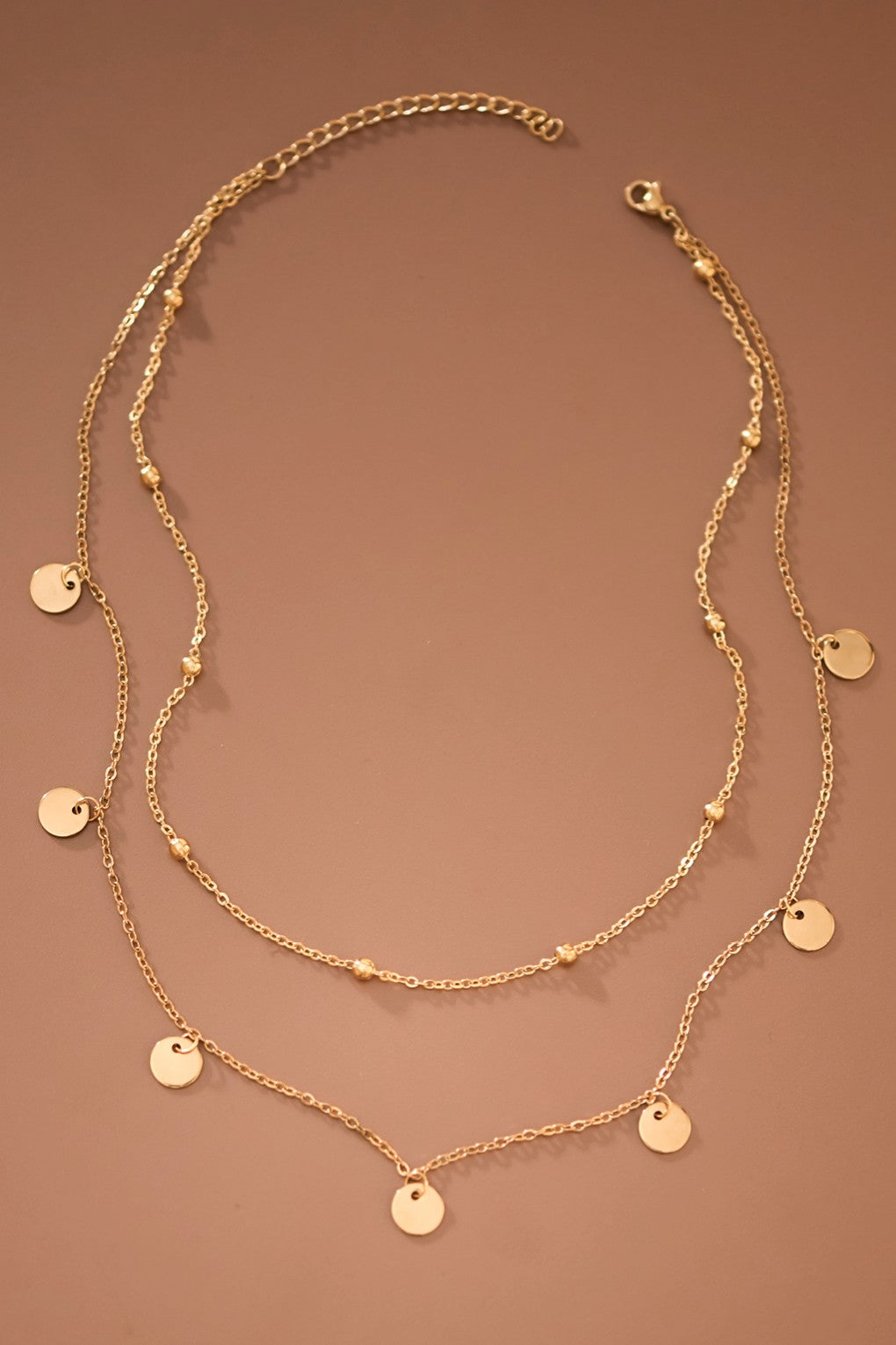 18k Gold Waterproof Stainless Steel Necklace
