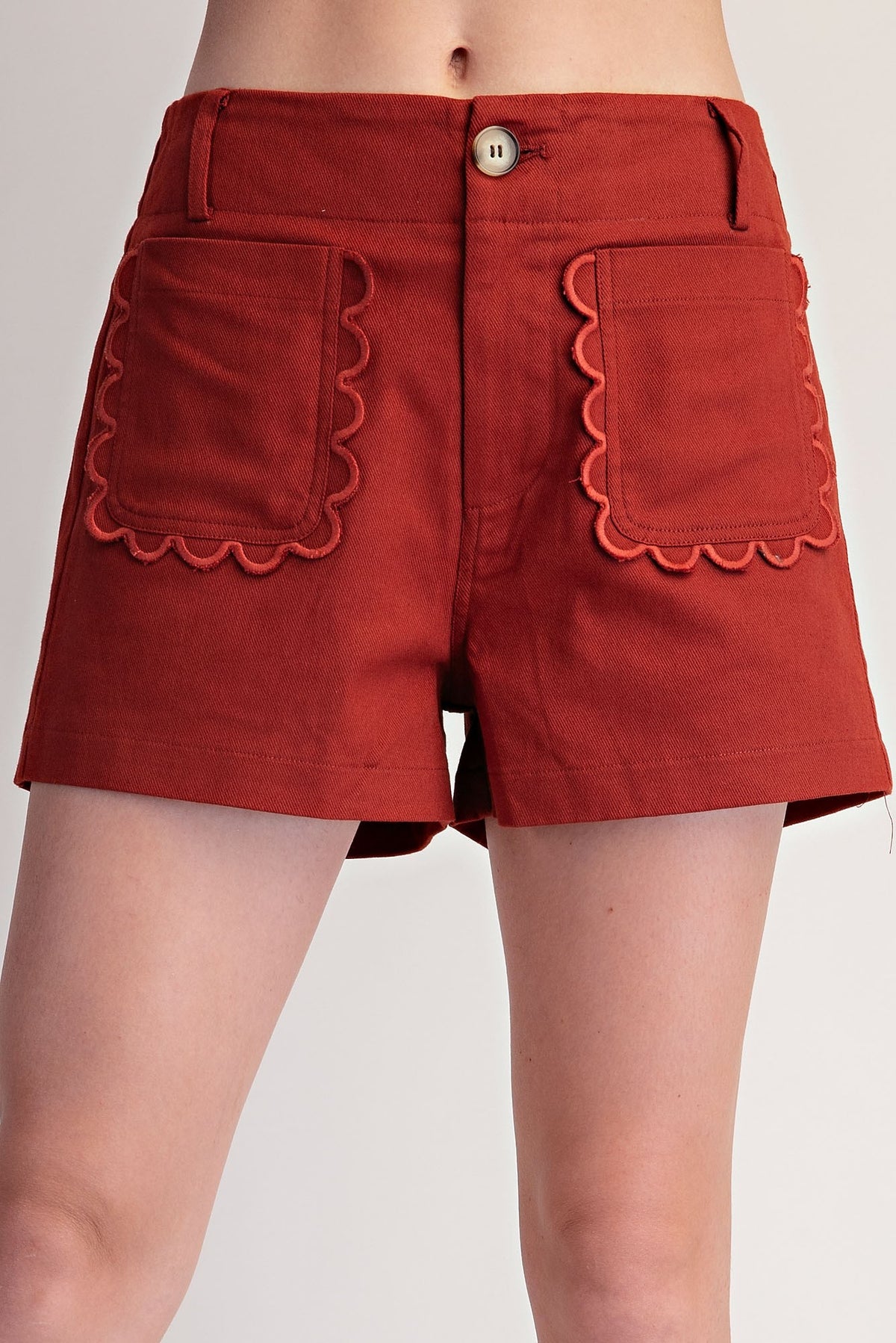 Scalloped Charm Shorts