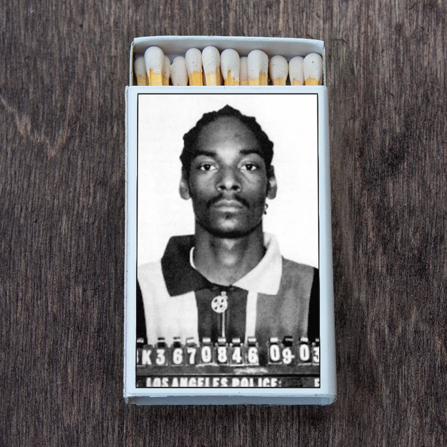 Matches • Celebrity Mug Shot • Home Decor for Candles