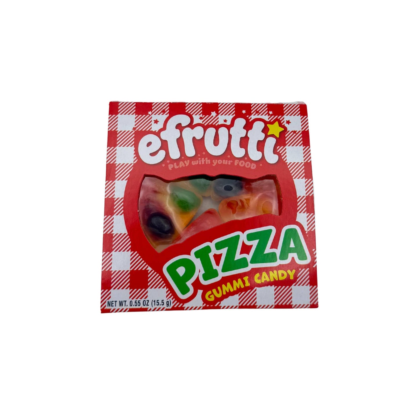 Efrutti Gummi Pizza, 0.55oz, 48ct Case