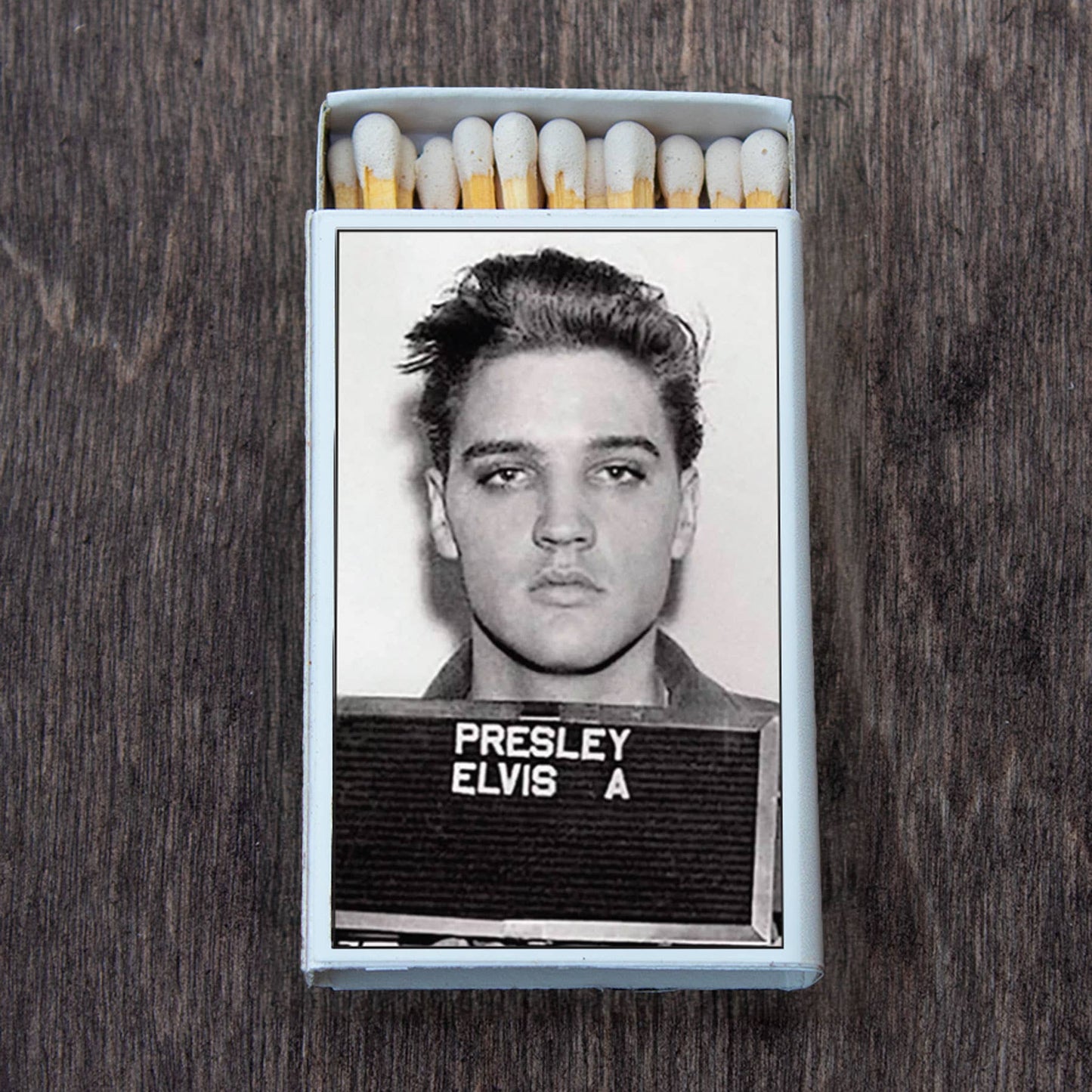 Matches • Celebrity Mug Shot • Home Decor for Candles