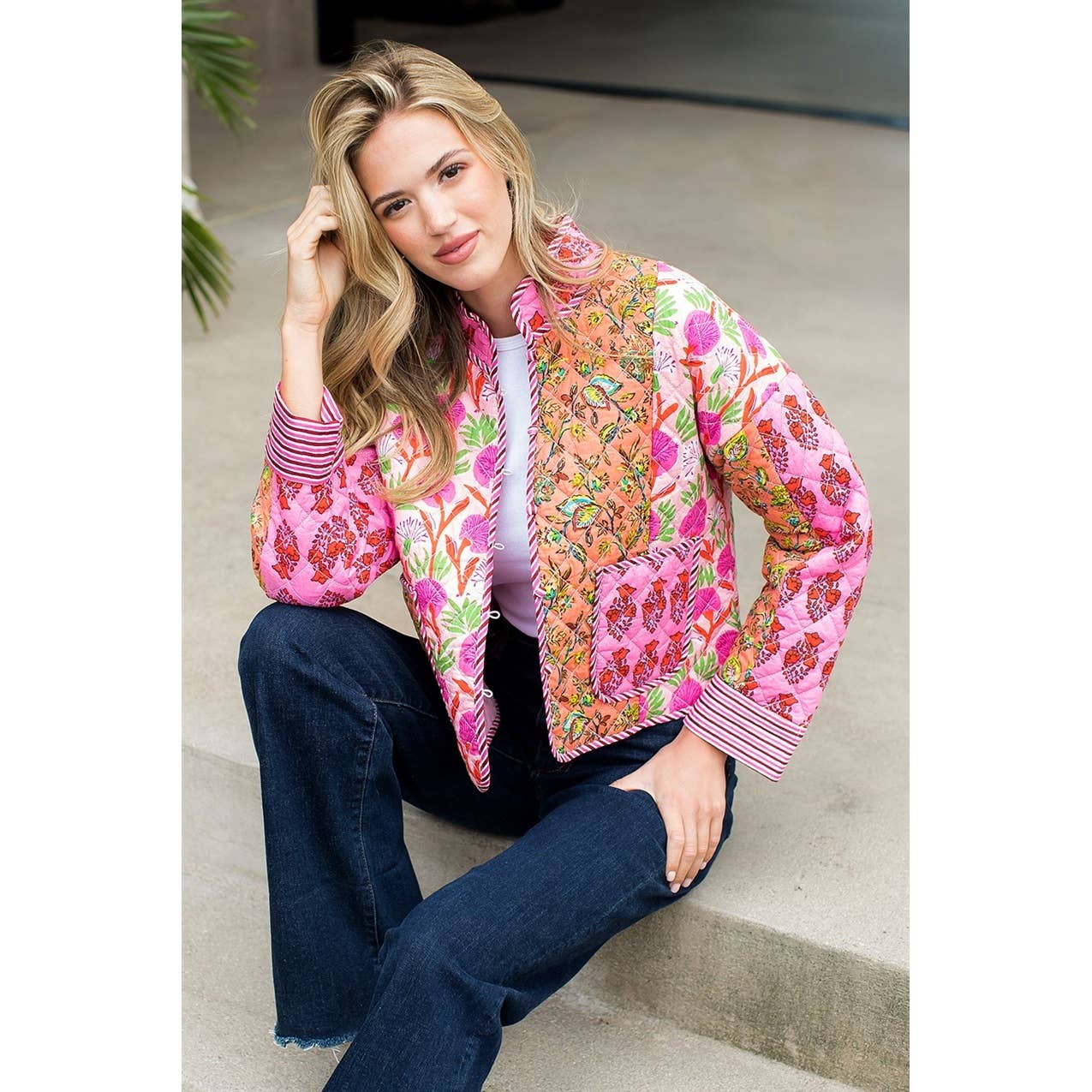 Patchwork Quilted Jacket