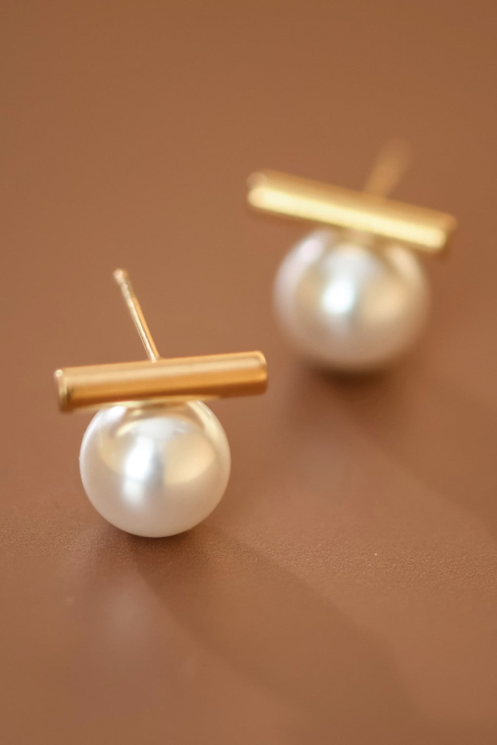 18k Gold Plated Waterproof Stainless Steel Stud Earrings