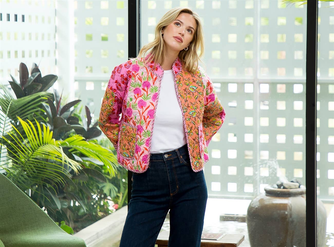 Patchwork Quilted Jacket