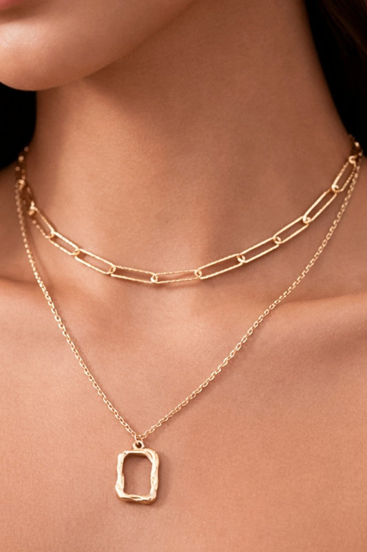 18k Gold Plated Waterproof Stainless Steel Chain Necklace