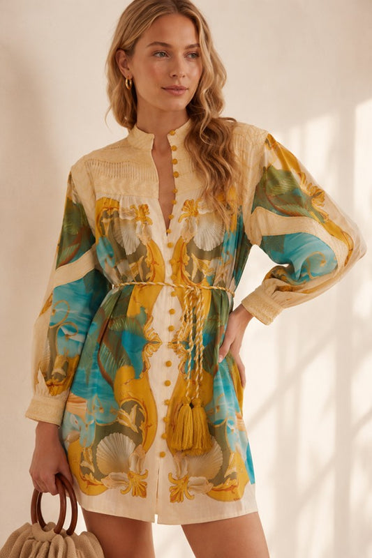 Golden Tide Dress