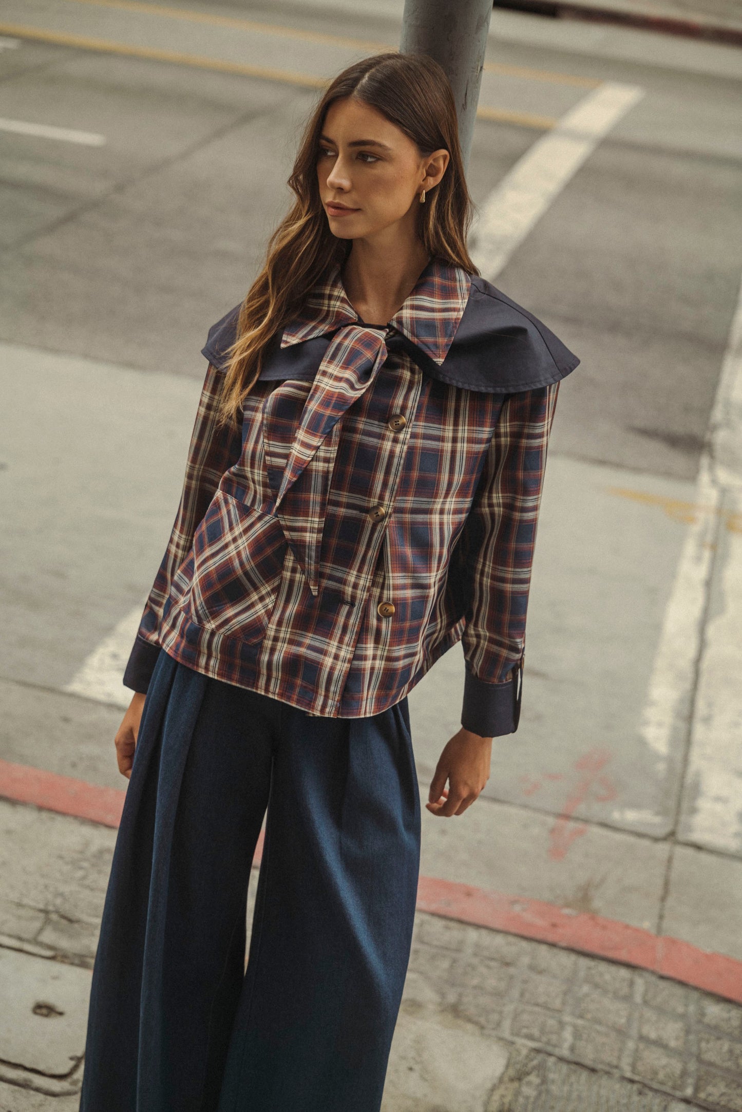The Sutton Plaid Jacket