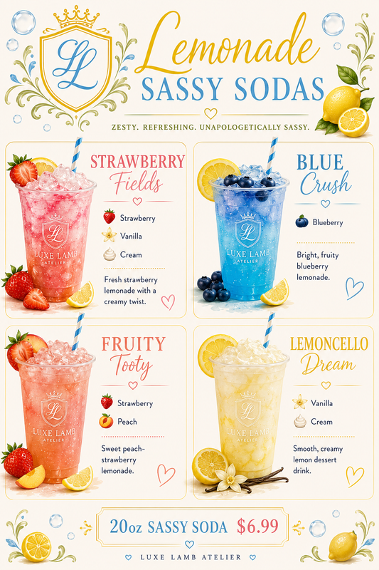 Sassy Soda Lemonade Base