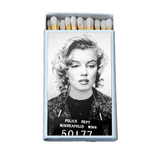 Matches • Celebrity Mug Shot • Home Decor for Candles