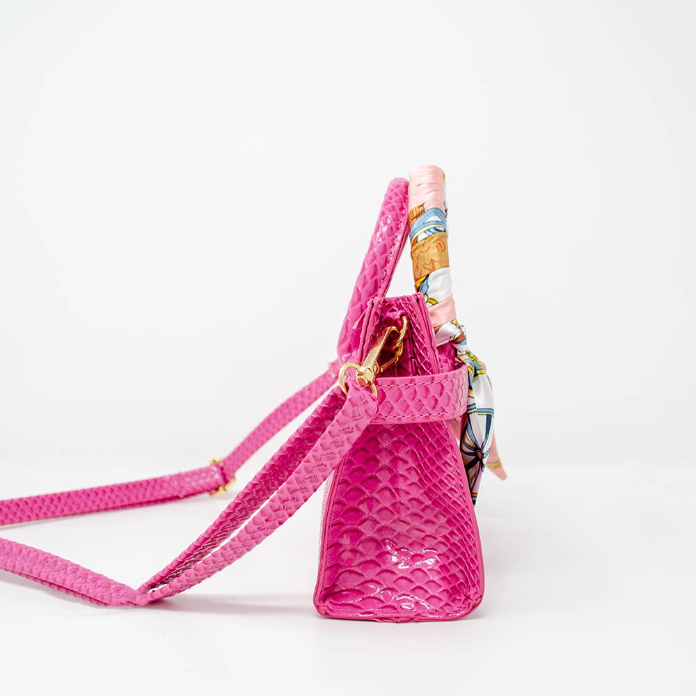 Crocodile Scarf Handbag
