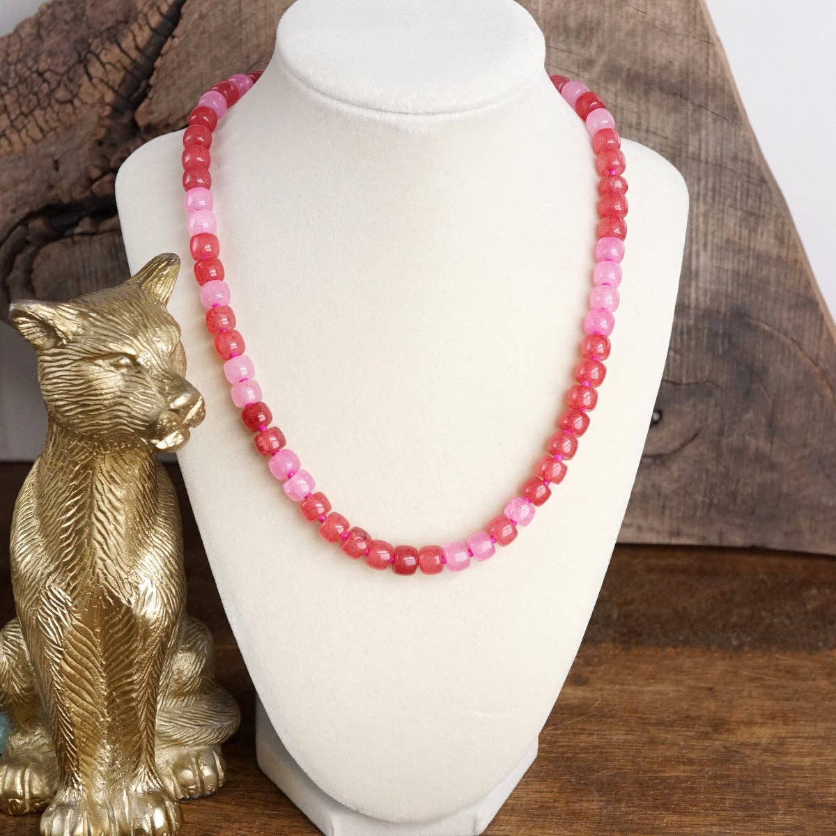 Glass Beads Beaded Necklace - Sunwashed Shores