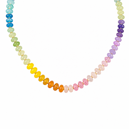 Multicolor Rondelle Set