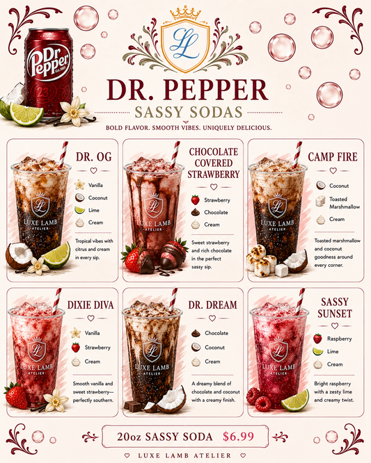 Sassy Soda Dr. Pepper Base