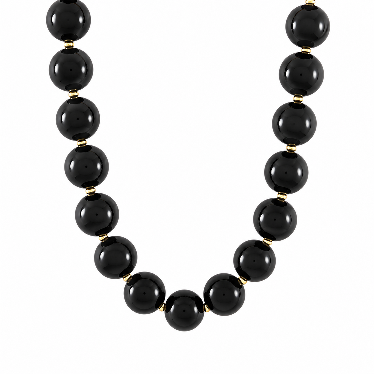25mm Color Ball & CCB Ball Necklace