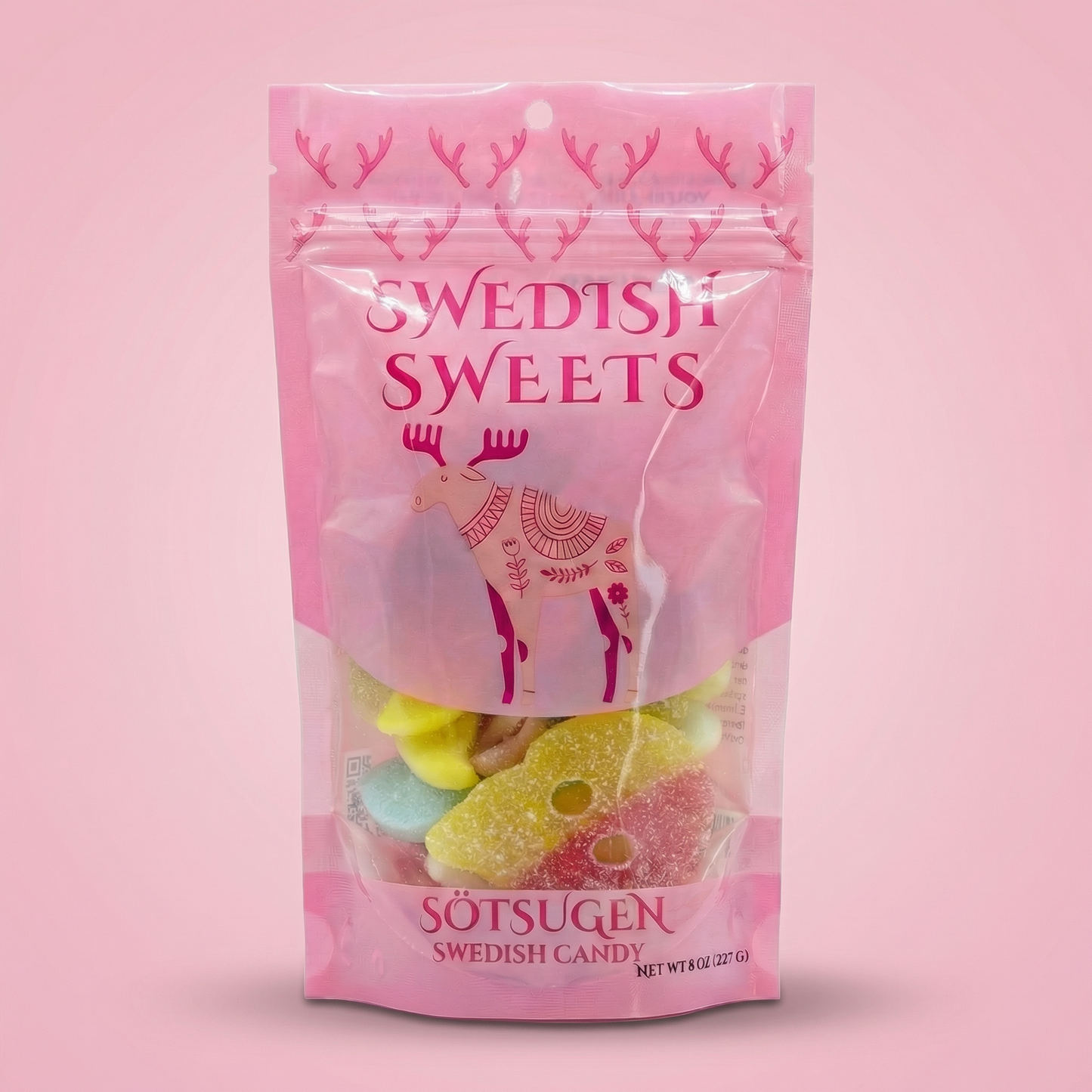 Swedish Candy with BUBS Mix 1/2lb Bag (12 Pack)