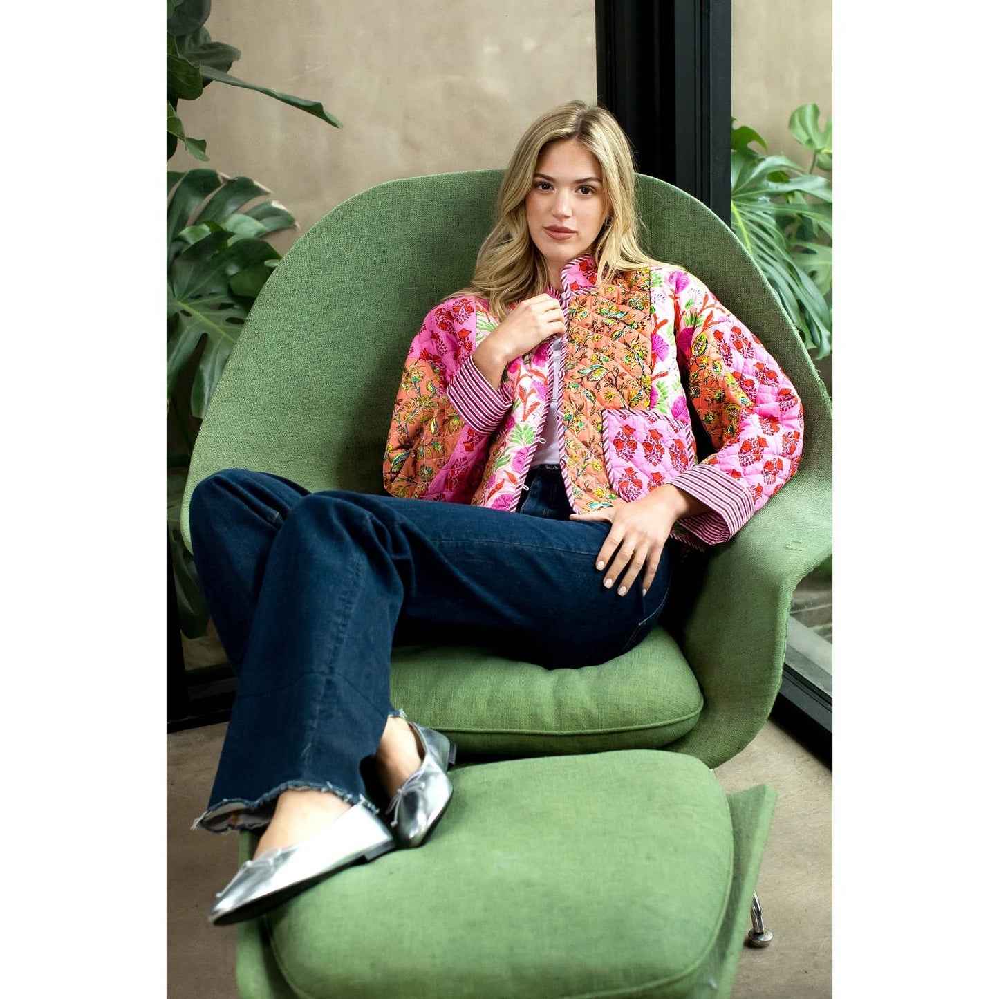 Patchwork Quilted Jacket