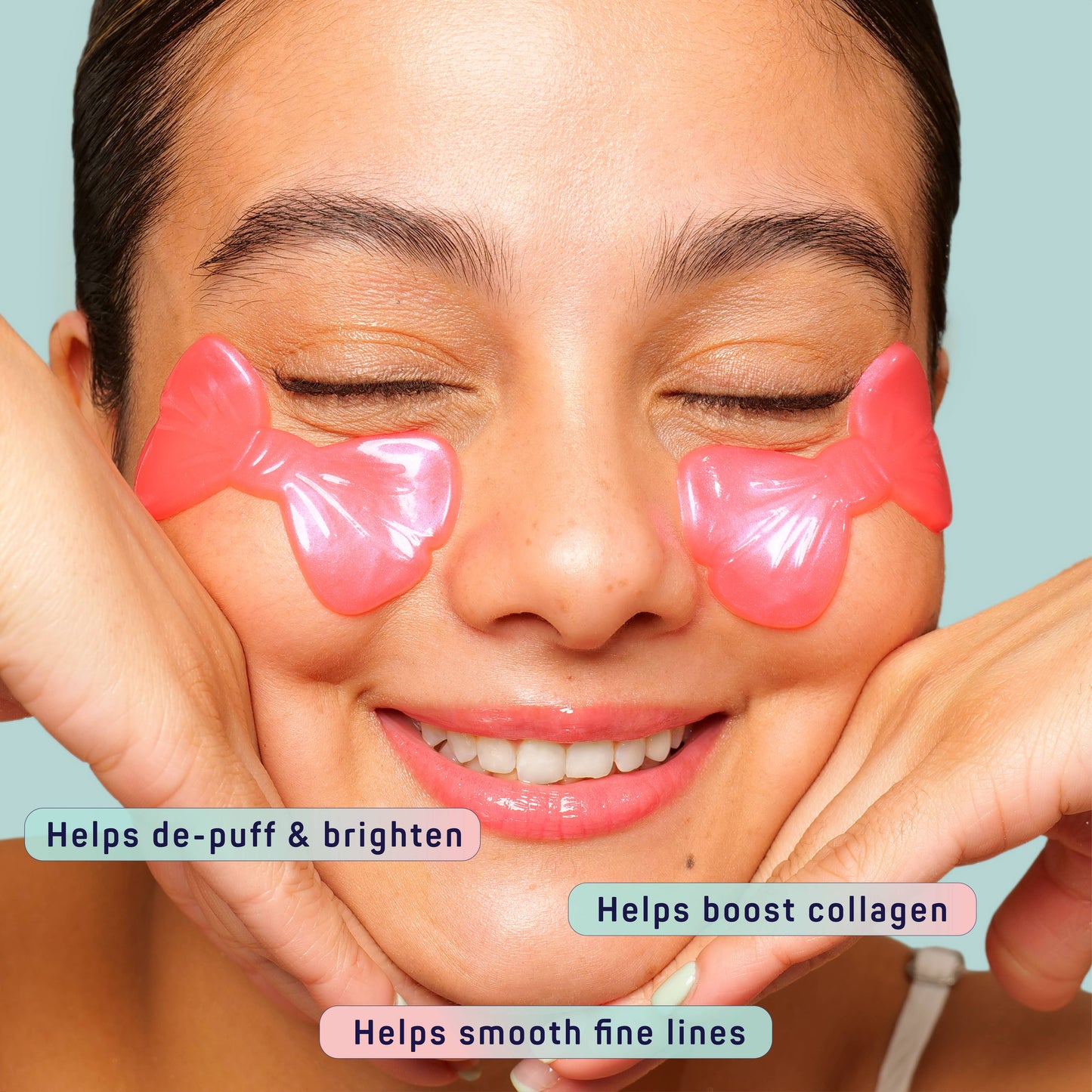 Pretty in Pink Brightening Eye Patches | 8 count