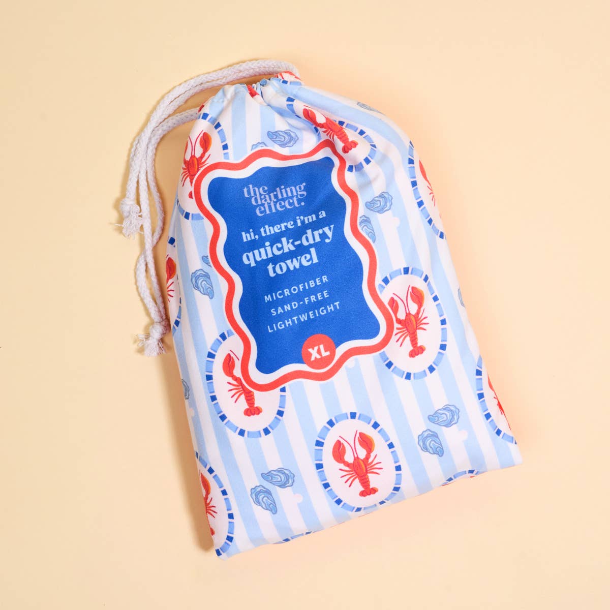 XL Quick-Dry Beach Towel–Harbor House