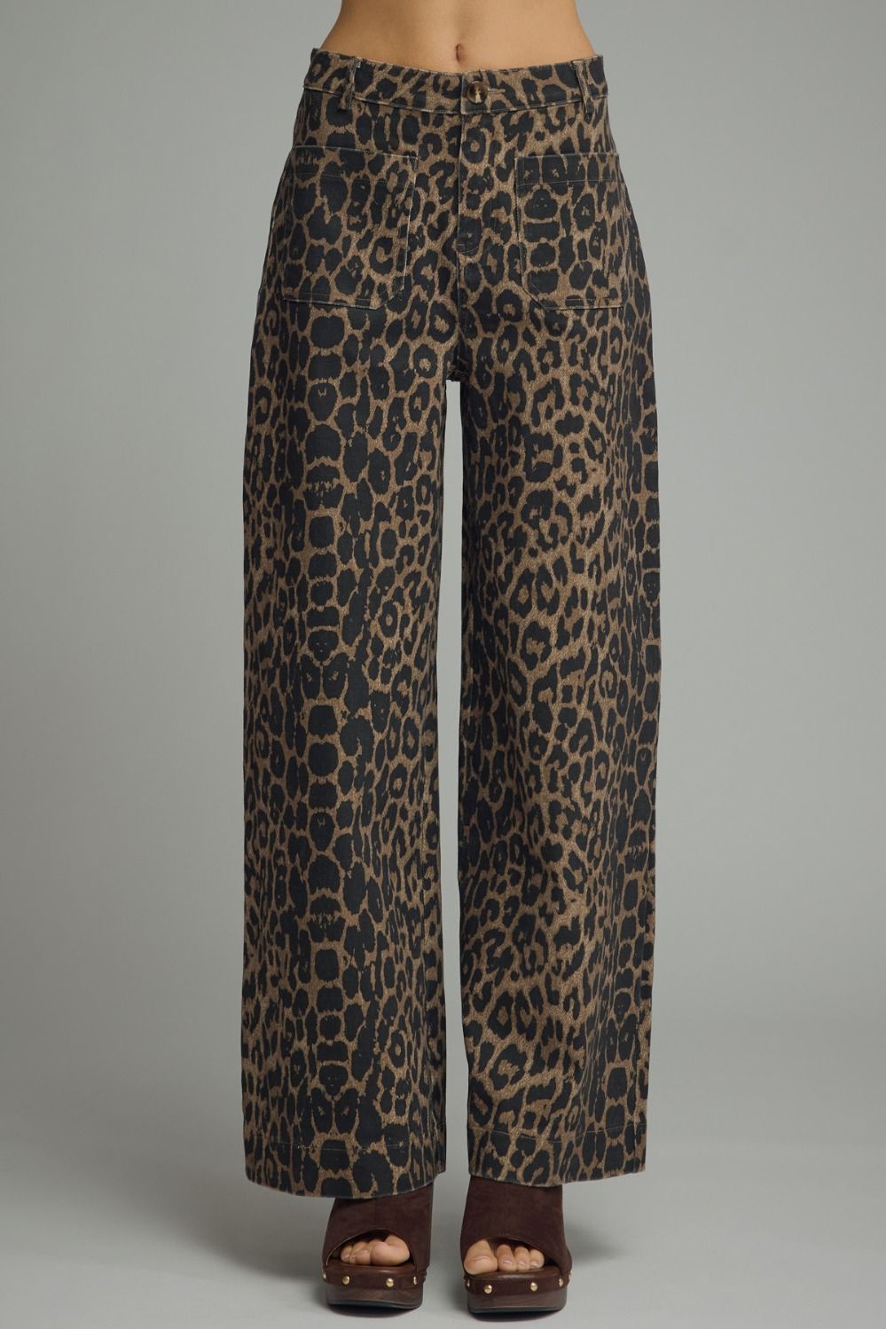 Camel Leopard Pant