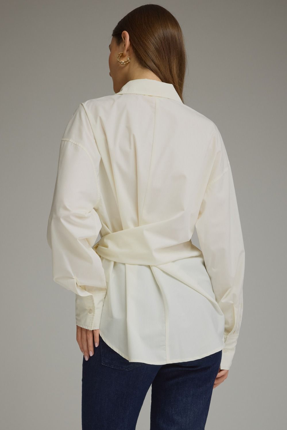 Cream Tie Top