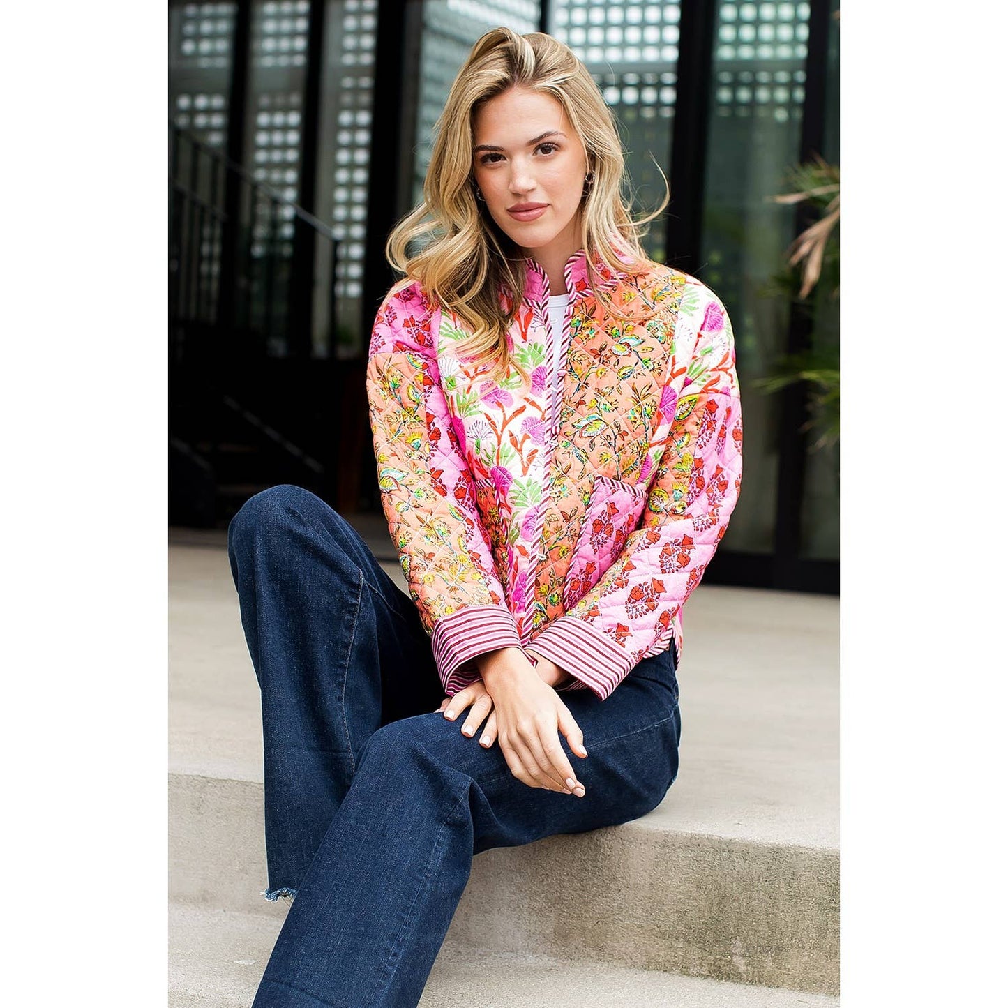 Patchwork Quilted Jacket