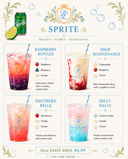 Sassy Soda Sprite Base 20 Oz